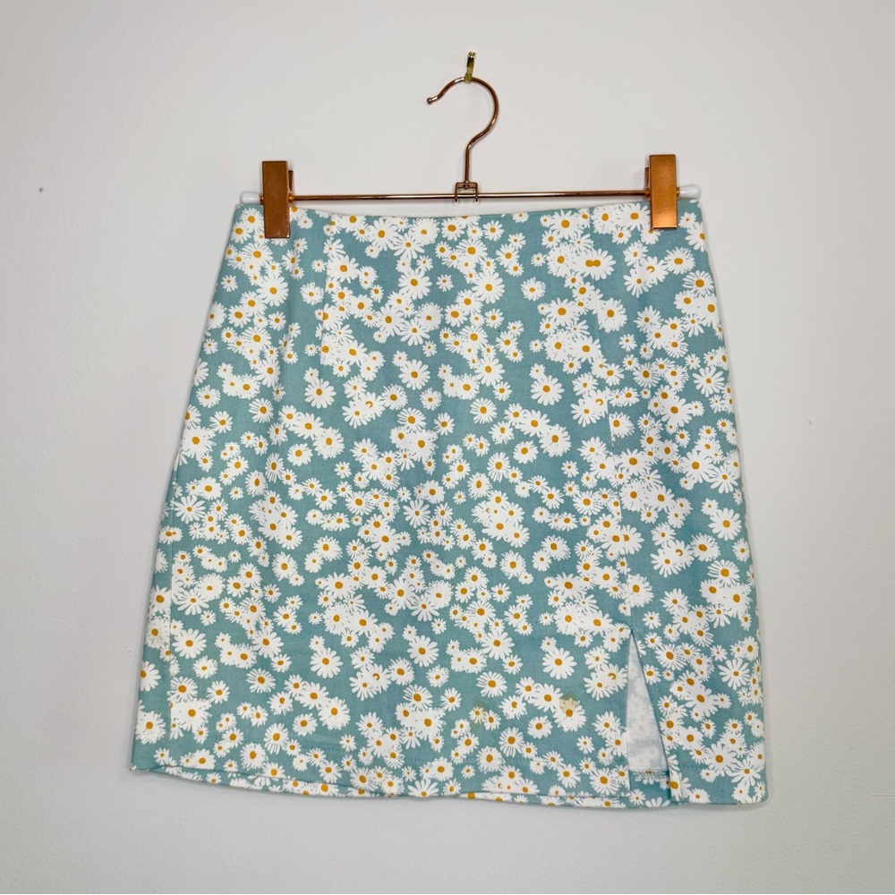 Wild Fable Green Mini Pencil Skirt